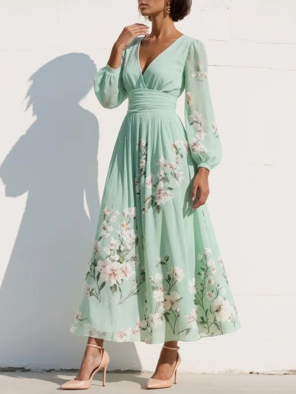 Beth - Vestido Midi Floral