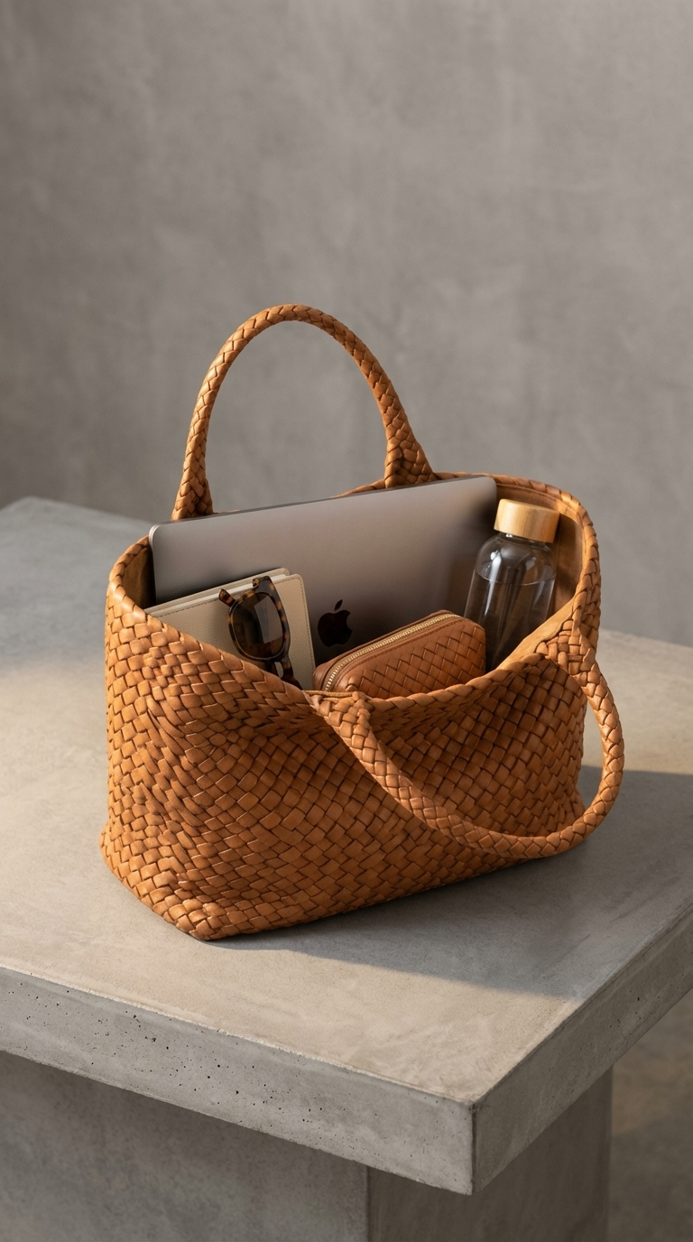 Camila - Bolso Tote de Piel Artesanal